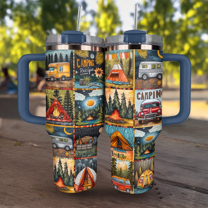 Shineful Tumbler Camping Wilderness Retreat