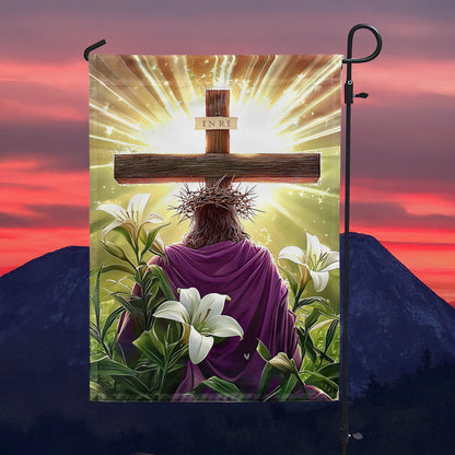 Shineful Garden Flag 12" x 18" Crown of Thorns