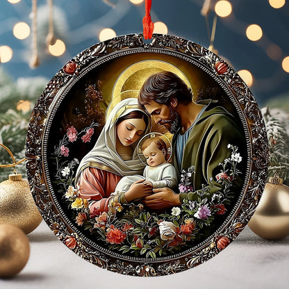 Shineful 2D Acrylic Ornament Holy Family Devotion