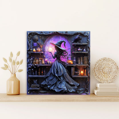 Shineful 2D Metal Sign Mystical Sorceress