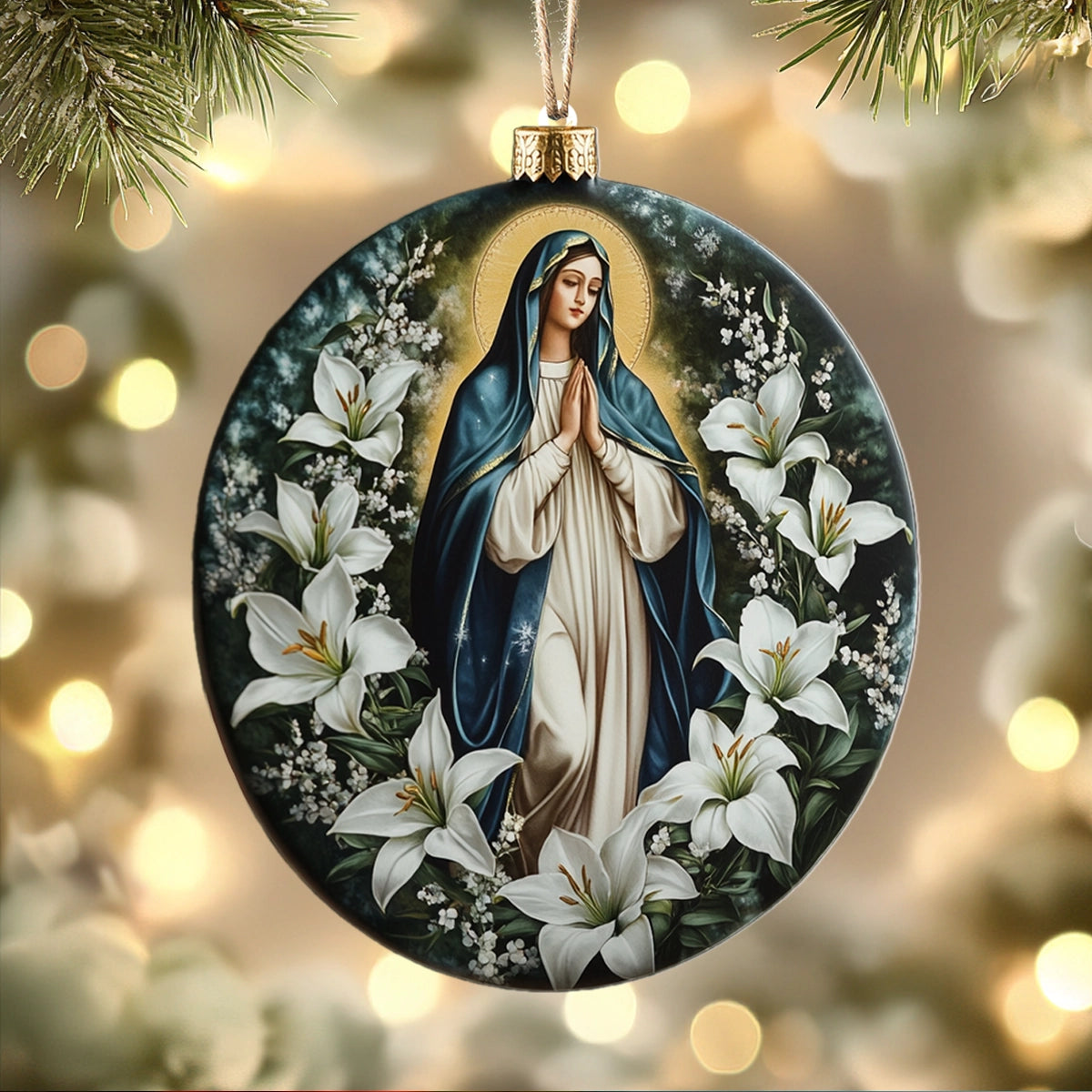 Shineful 2D Acrylic Ornament Our Lady of Grace