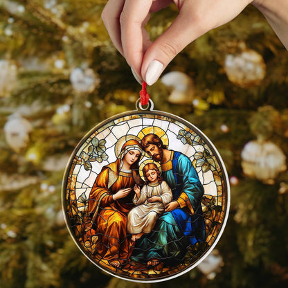 Shineful 2D Acrylic Ornament Holy Family Blessing - Pack Discount