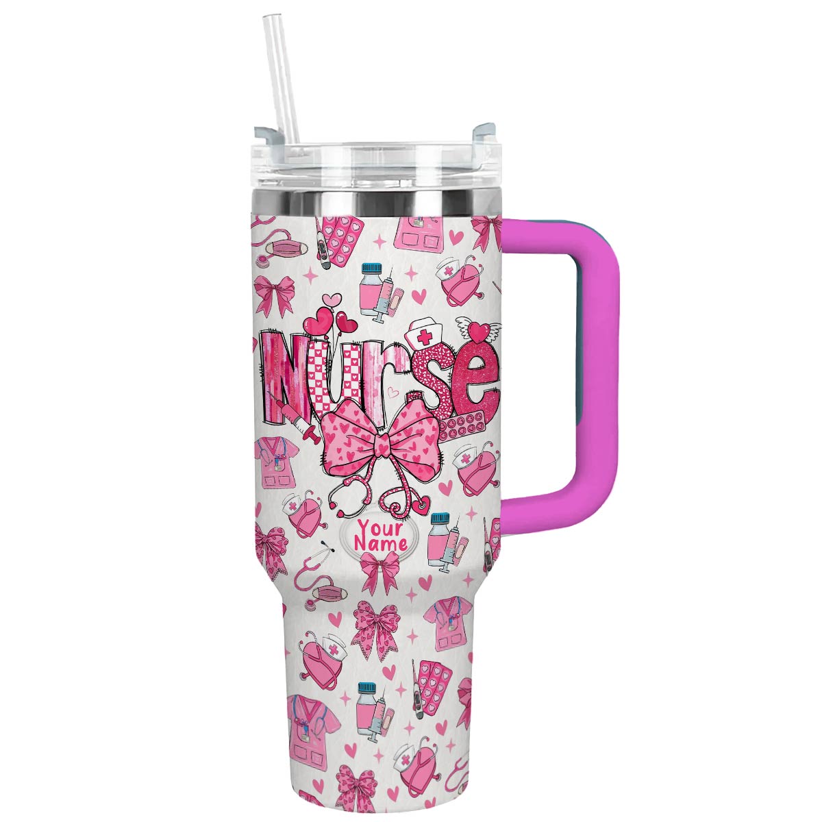 Infirmière Shineful Tumbler Valentine