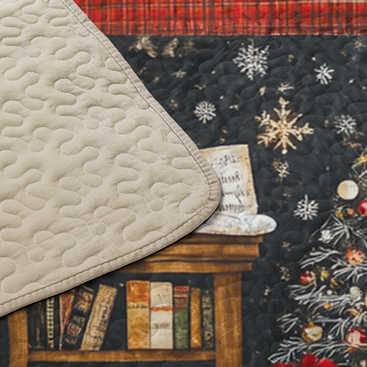 Shineful All Season Quilt 3-teiliges Set Schneemann-Buchclub