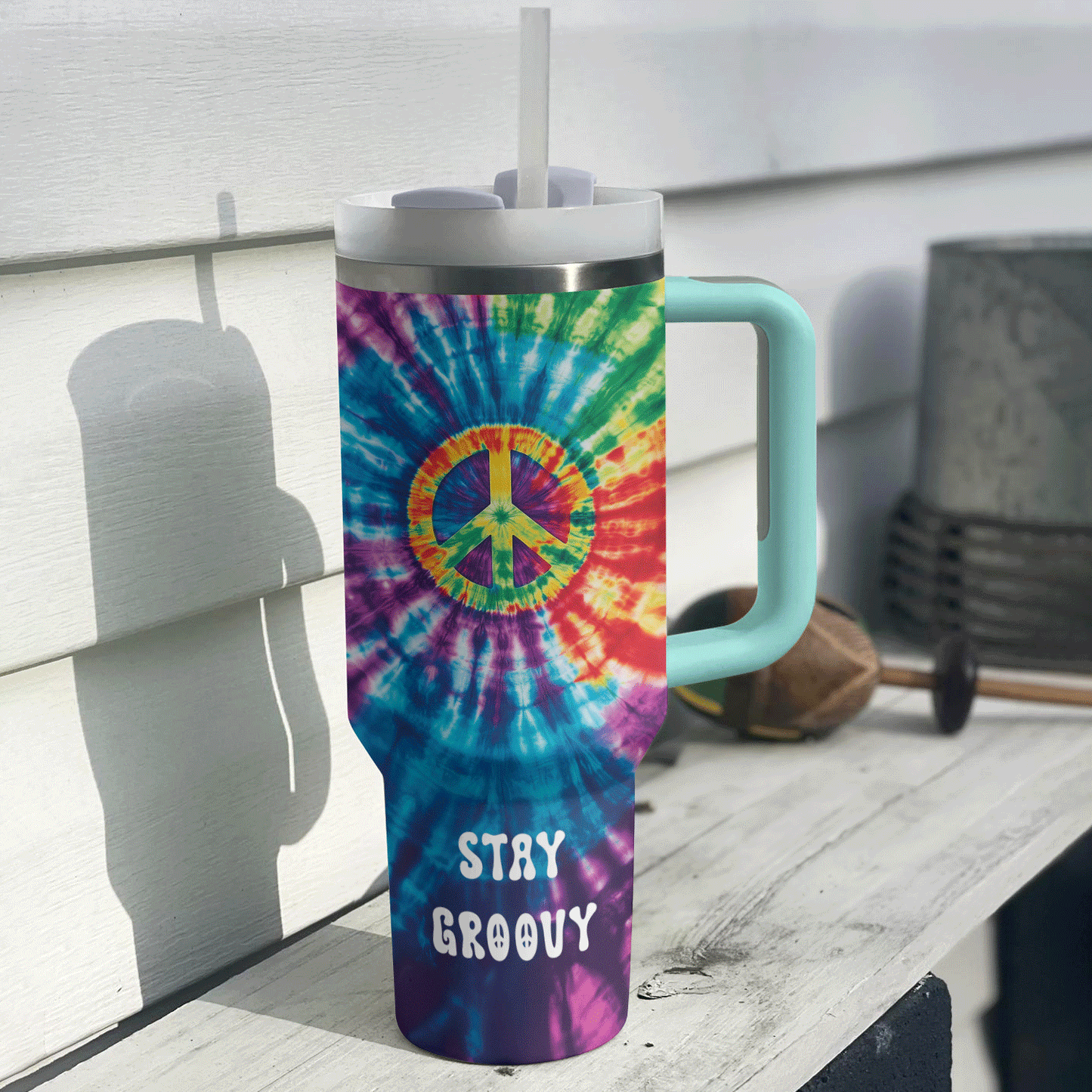 Shineful Tumbler Stay Groovy