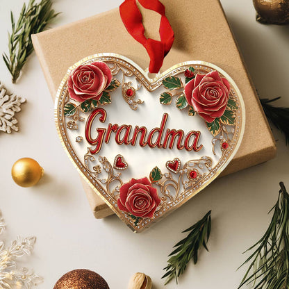 Shineful Acrylic Ornament I Love Grandma 6 Styles