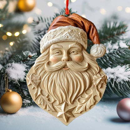 Shineful 2D Acrylic Ornament Timeless Santa Charm