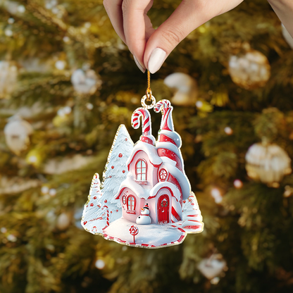 Shineful Acrylic Ornament Whimsical House