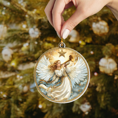 Shineful 2D Acrylic Ornament - Herald Angel Christmas