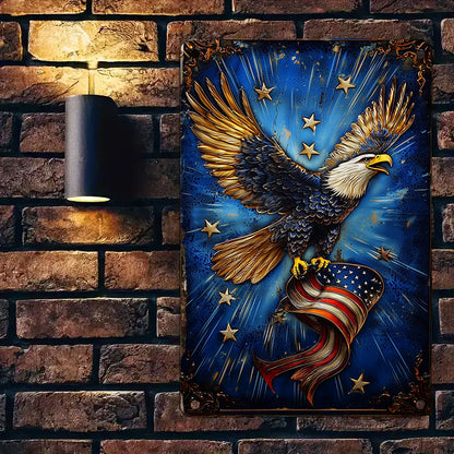 Shineful 2D Metal Sign - American Eagle