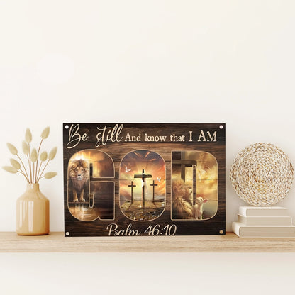 Shineful 2D Metal Sign God’s Peaceful Promise