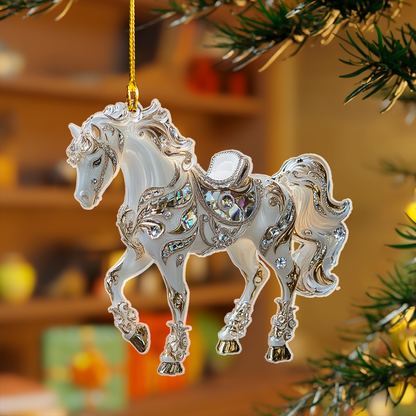 Shineful 2D Acrylic Ornament - The Sparkling Horse Quartet