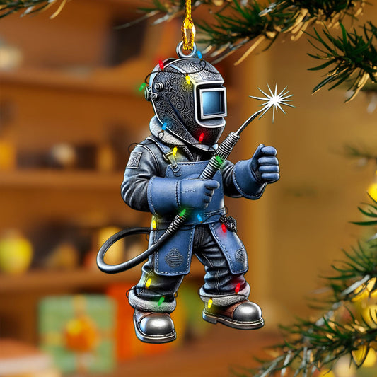 Shineful 2D Acrylic Ornament - Welder Christmas Collection