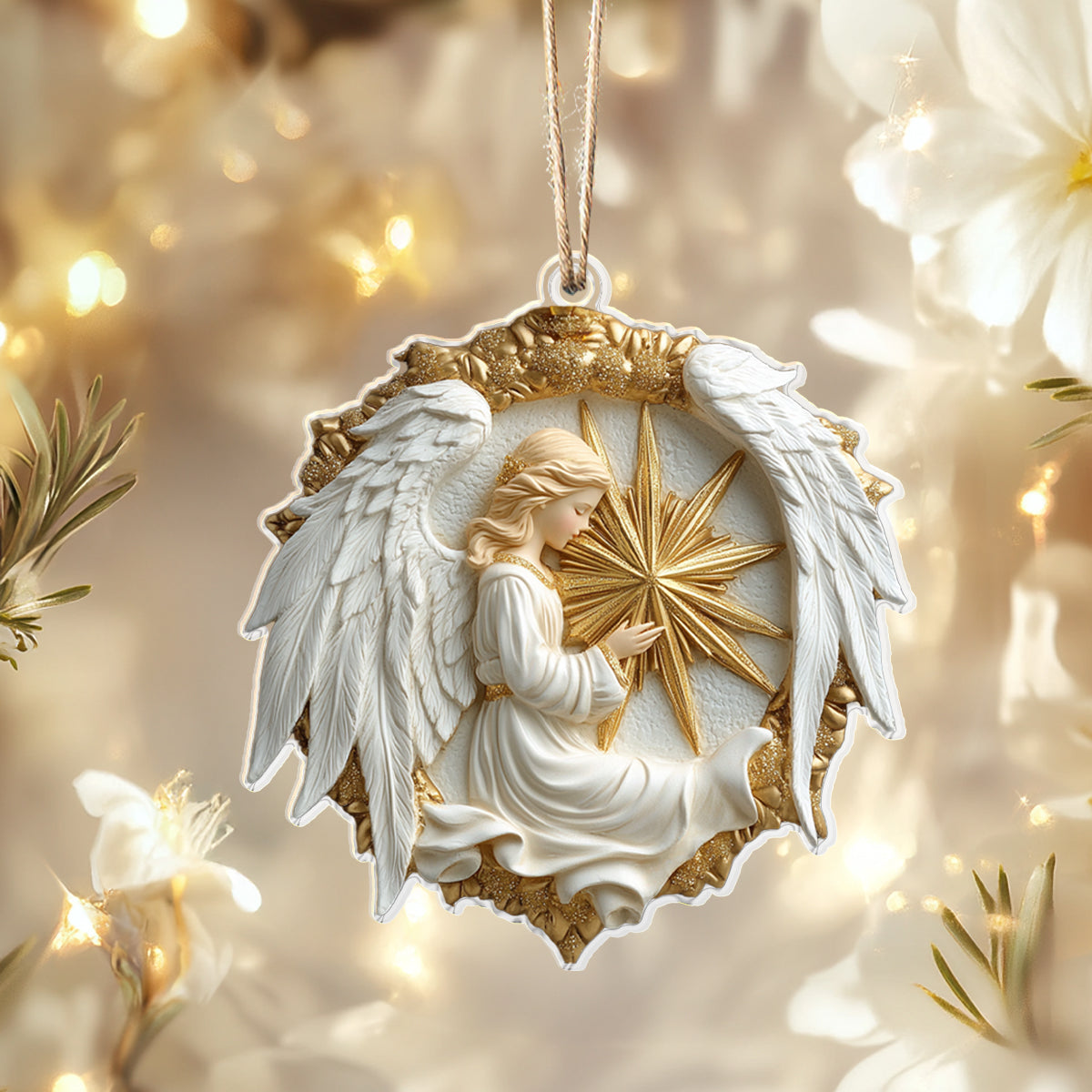 Shineful 2D Acrylic Ornament - Celestial Angel