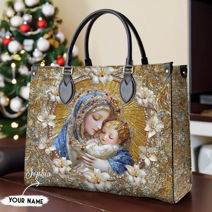 Sac en cuir brillant Holy Embrace