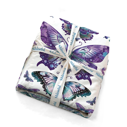 Shineful Fitted Sheet Mystic Butterfly