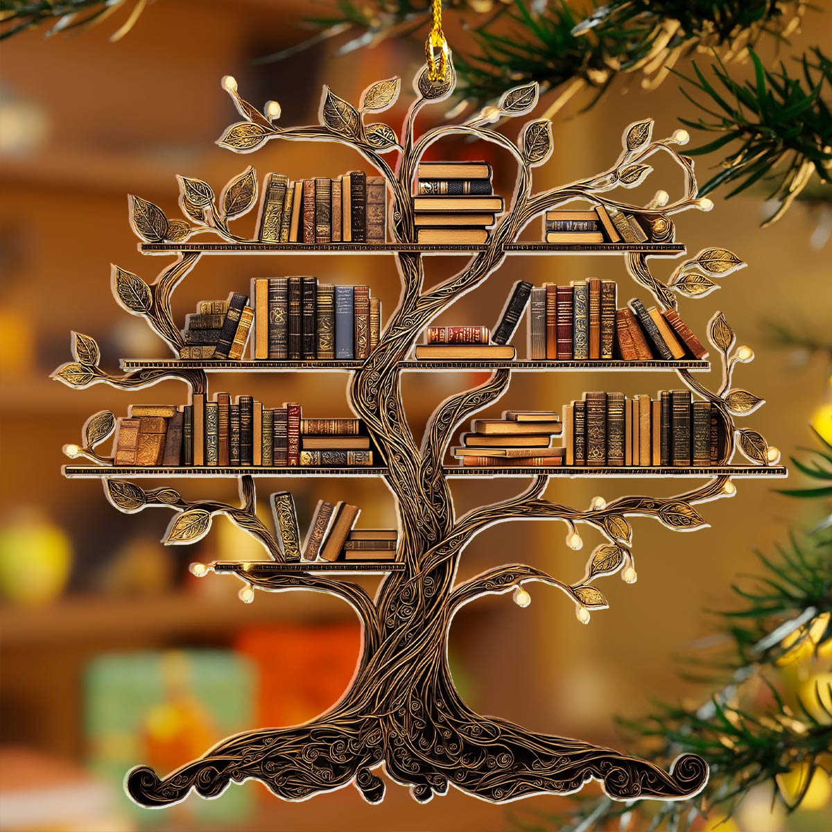 Shineful Acrylic Ornament Book Tree