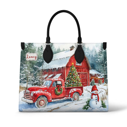 Shineful Leather Bag Festive Farm