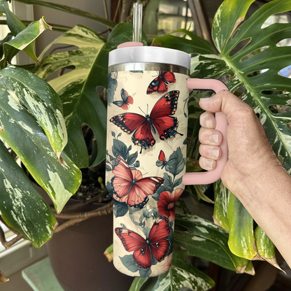 Shineful Tumbler Timeless Butterfly Bloom