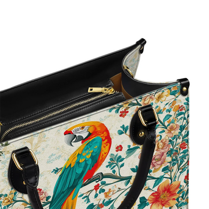 Shineful Leather Bag Macaw Enchantment