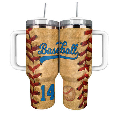 Shineful Personalized Tumbler Proud Baseball