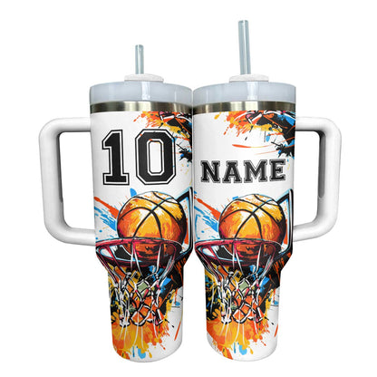 Shineful Personalized Tumbler Strength Basketball