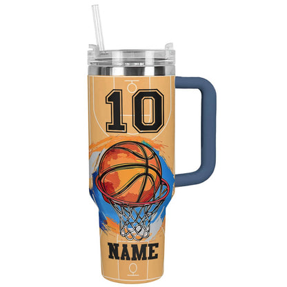 Shineful Personalized Tumbler Basketball Lovely