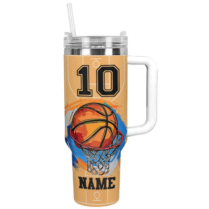 Shineful Personalized Tumbler Basketball Lovely