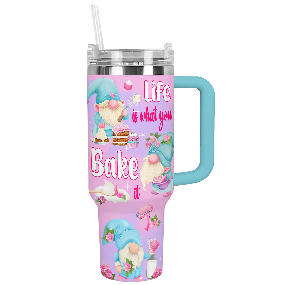 Shineful Tumbler Baking Gnome Sweet Baker