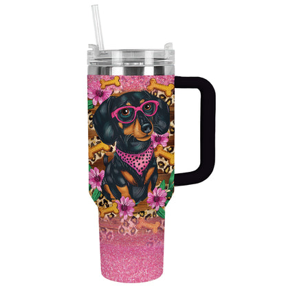 Shineful Tumbler Dachshund Diva Delight