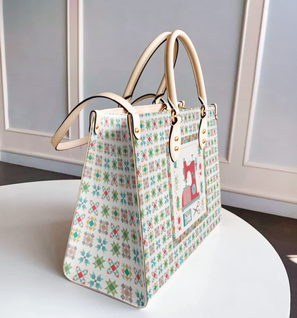 Sac en cuir brillant - Jolis modèles de courtepointe pour les amateurs de quilting