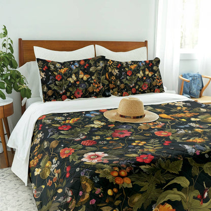 Shineful Quilt 3-Piece Set Garden Gala