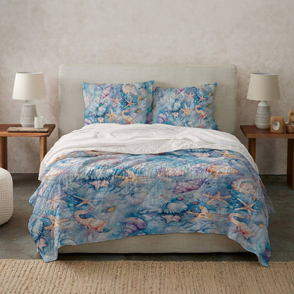 Shineful Quilt 3-Piece Set Ocean Bliss