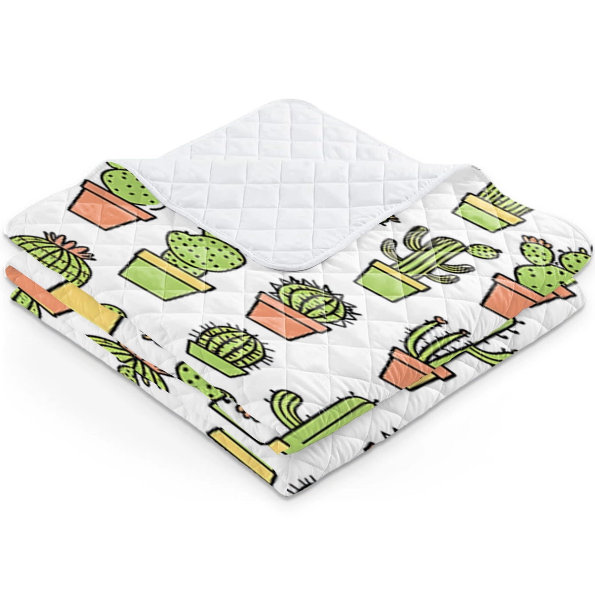 Shineful Cactus Quilt 3-Piece Set Throne But Beautiful