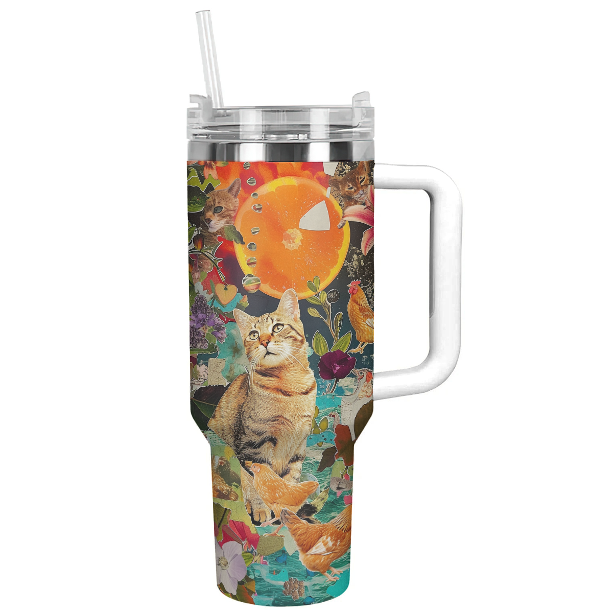 Cat 40 Oz Shineful™ Tumbler Romantic Vq03 40Oz