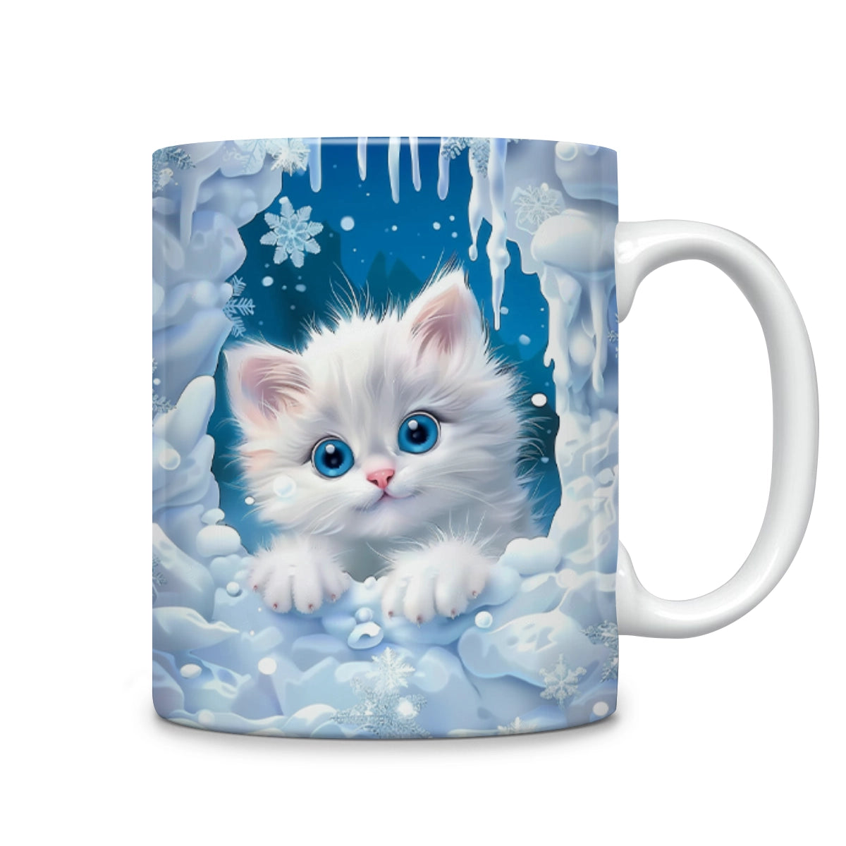 Shineful Ceramic Mug Cat Winter