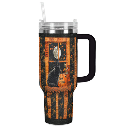 Shineful Tumbler Spooky Cat Halloween