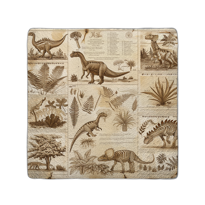 Ensemble de courtepointe toutes saisons Shineful 3 pièces Dinosaur Fossil Hunter