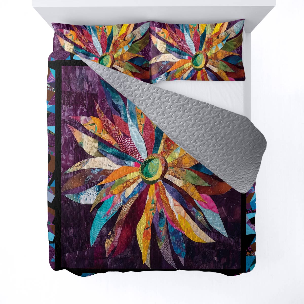 Shineful All Season Quilt 3-Piece Set Eternal Bloom