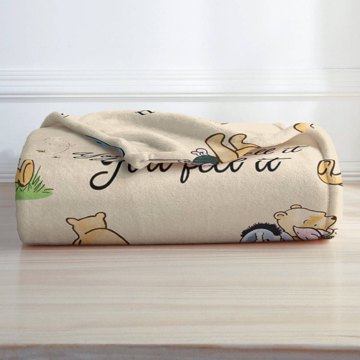 Shineful Fleece Blanket Pooh The Love