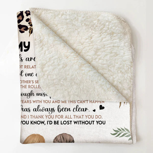 Shineful Blanket „Freunde sind unsere auserwählte Familie“, personalisierte Decke