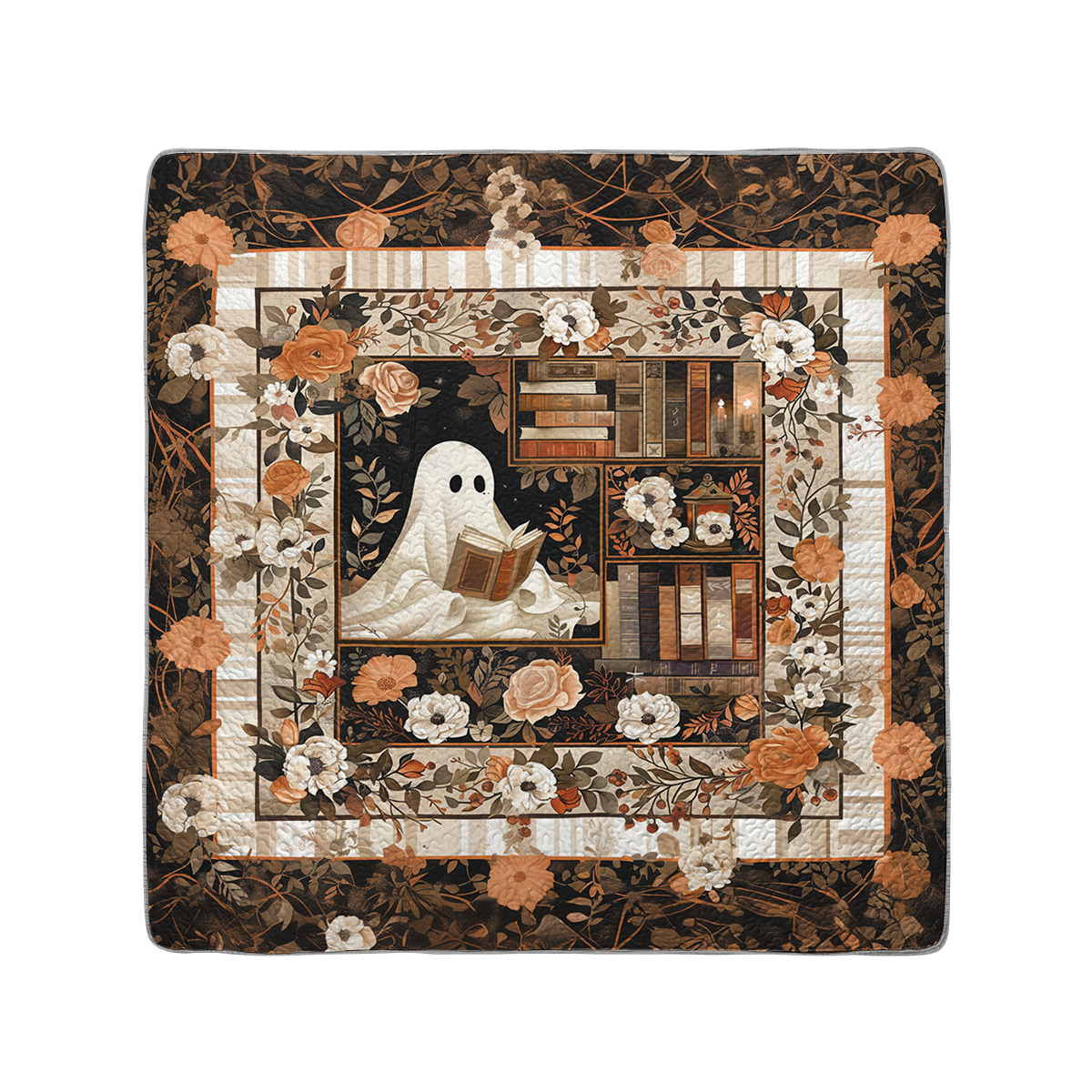 Shineful All Season Quilt 3-Piece Set Ghostly Booknook