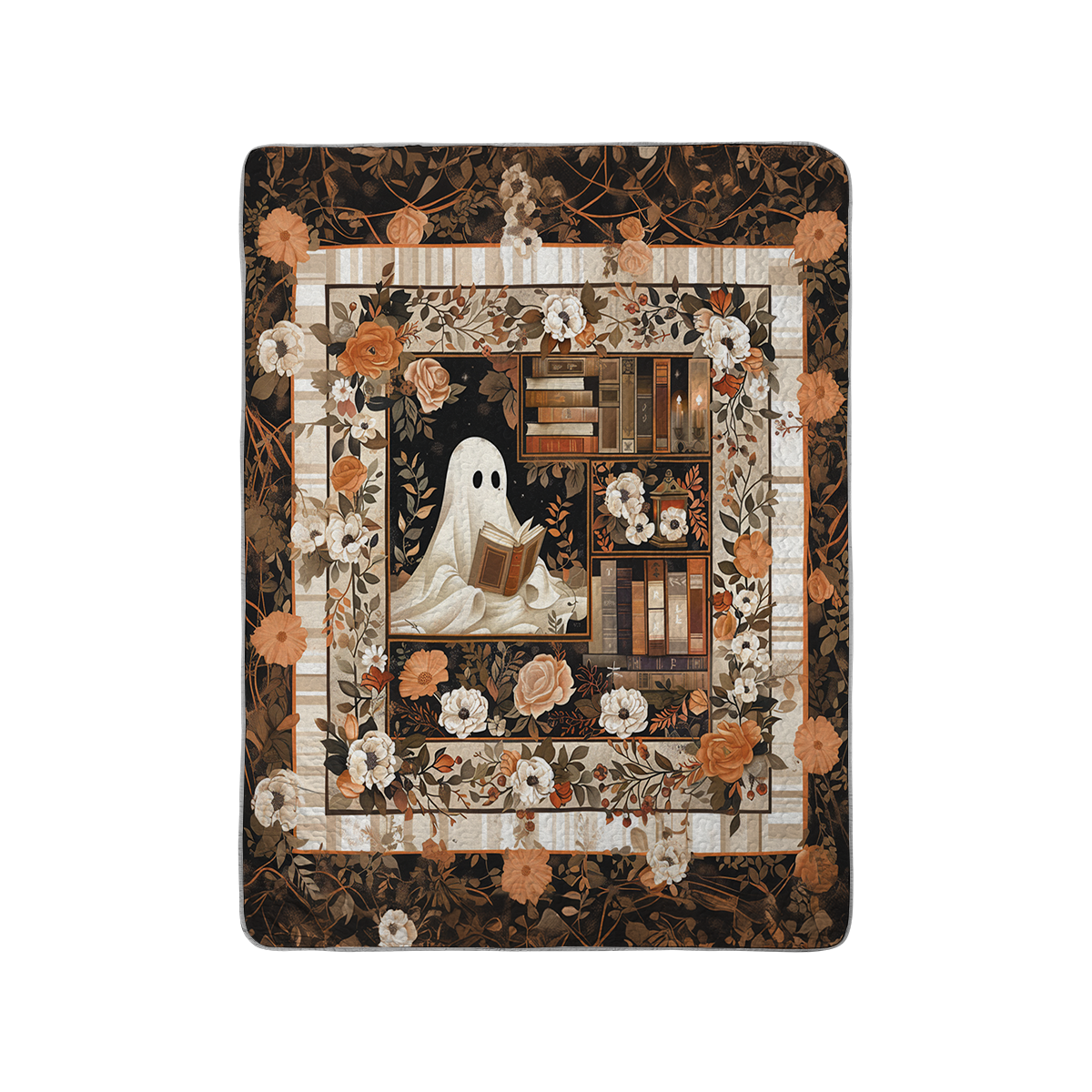 Shineful All Season Quilt 3-Piece Set Ghostly Booknook