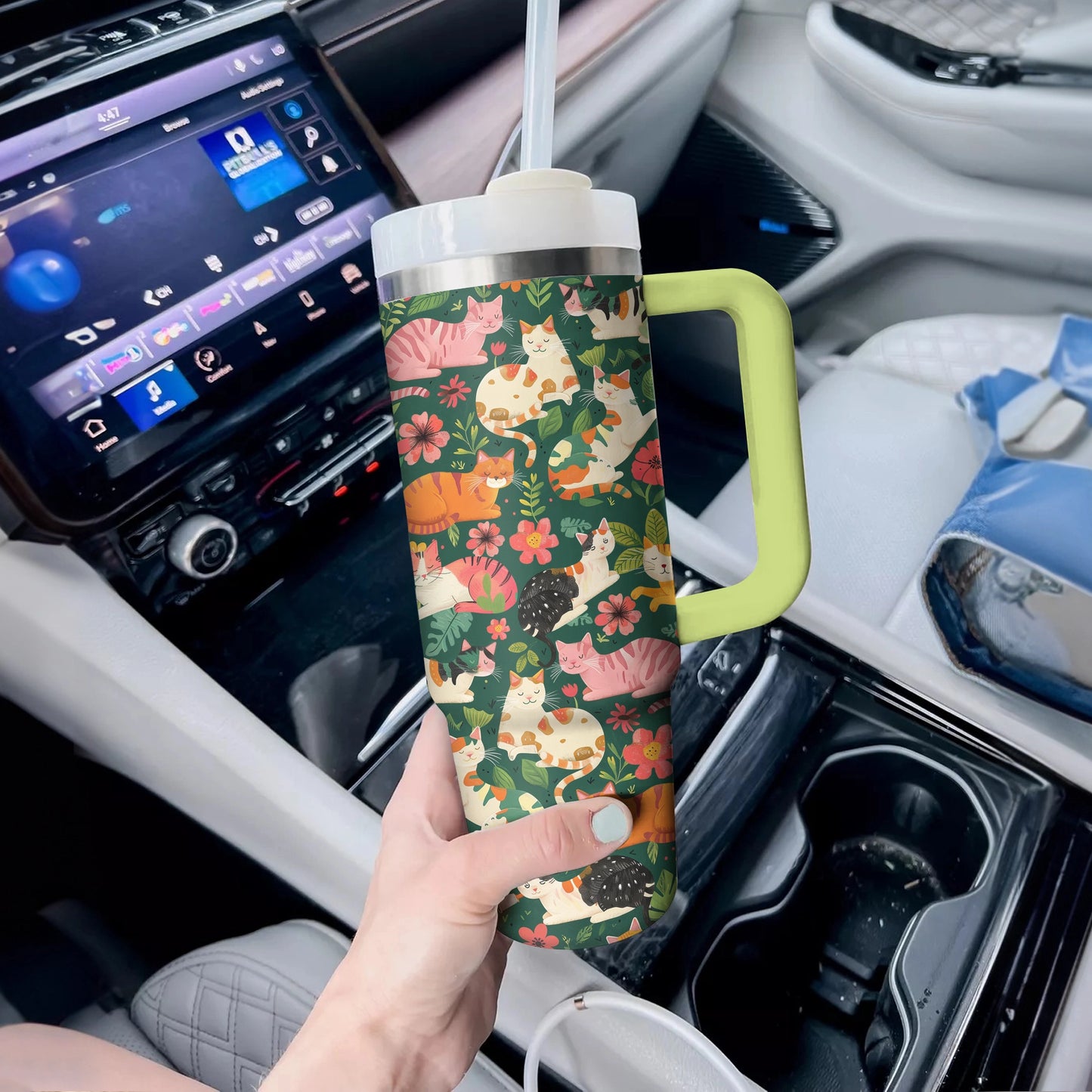 Shineful Tumbler Tropical Cat Paradise