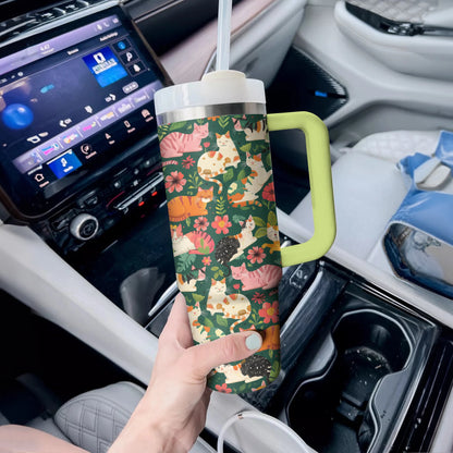 Shineful Tumbler Tropical Cat Paradise