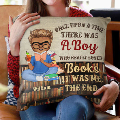 Shineful Just A Girl Who Loves Books Reading Personalized Pillow Case