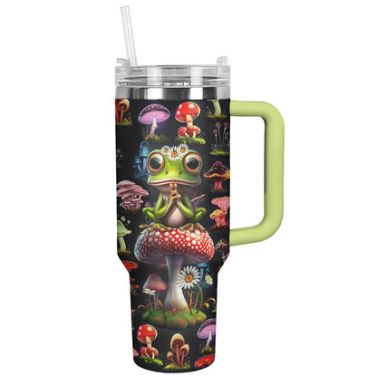 Hippie 40 Oz Shineful™ Tumbler Peace Frog Tl10 40Oz