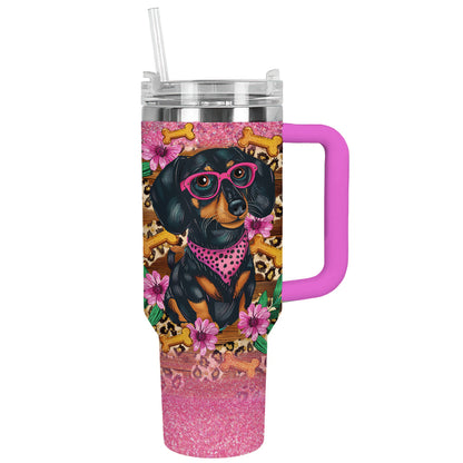 Shineful Tumbler Dachshund Diva Delight