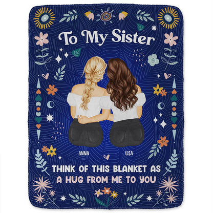 Shineful Think Of This Blanket - Personalized Blanket