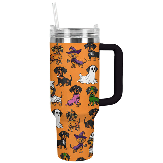 Shineful Tumbler Howl-o-ween Dackel Orange Edition